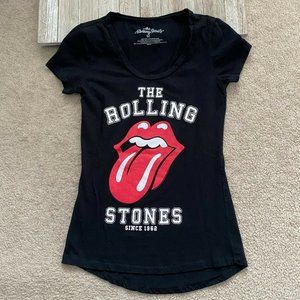 The Rolling Stones Juniors M Logo Graphic T-Shirt